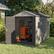 Alt View 1. Yardgrace - Outdoor Resin Storage Shed, Weatherproof Durable Tool Shed, Lockable with Floor and Window - 6x9 ft.50 sq.