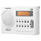 SANGEAN FM 100.9 MI 18 CHARGE/ WX ALERT
9 STEP WX ST. BAND ALERT DISPLAY VOLUME TUNING + 0-0-40 I I 40 CSET SET MEMO MY FAV.
Public Alert FM STEREO / AM I WX RADIO+WEATHERALERT RADIO WEATHER ALERT PR-D9W
