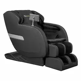 Essen Blissed - Favor-05 Full Body Zero Gravity with Shiatsu Massage Chair - Black