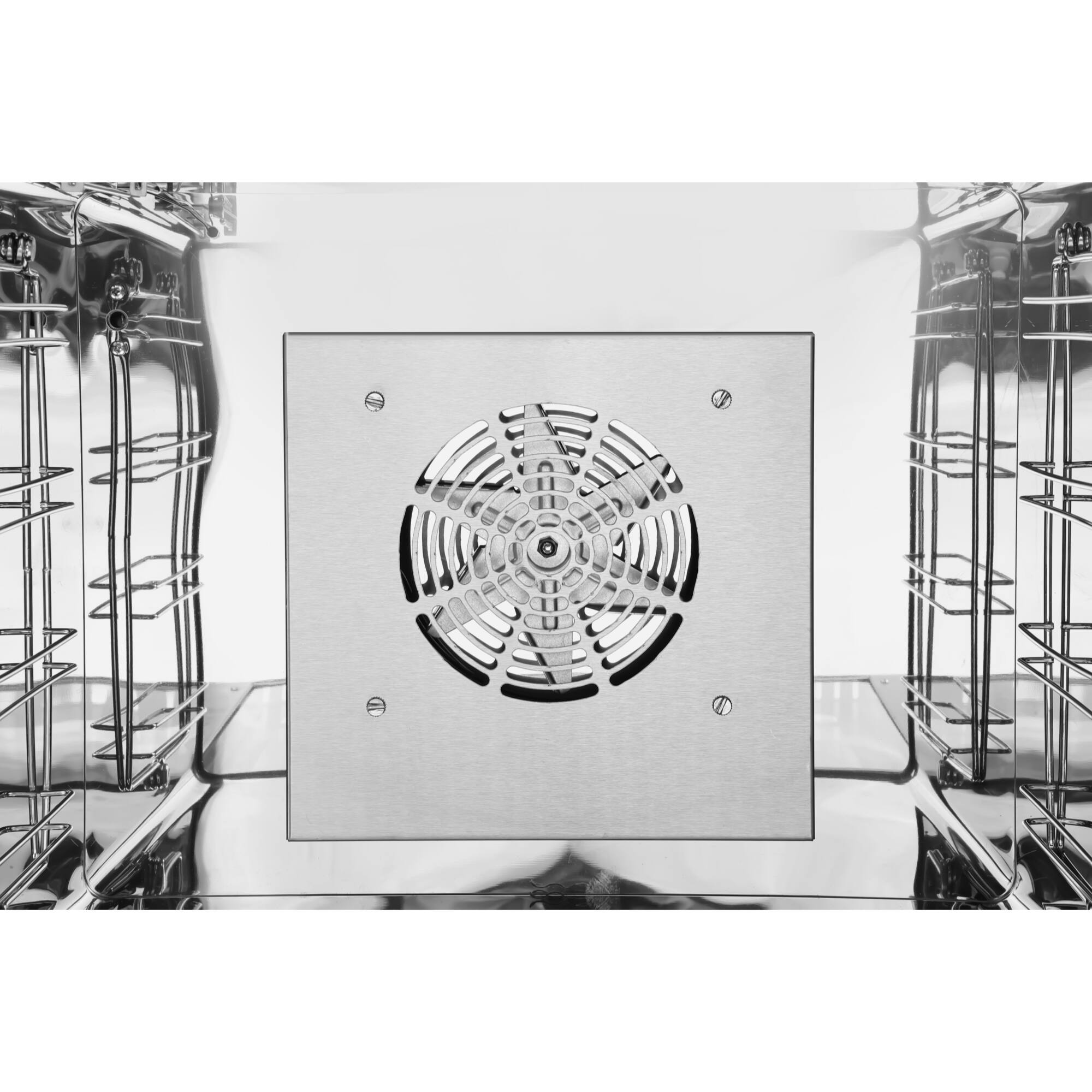 Alt View 8. Koolmore - 23 in. Countertop Convection Oven for Half-Size Pans with 4 Racks and 2800W of Power - 208/240V, 2.3 cu. ft. - Stainless Steel.