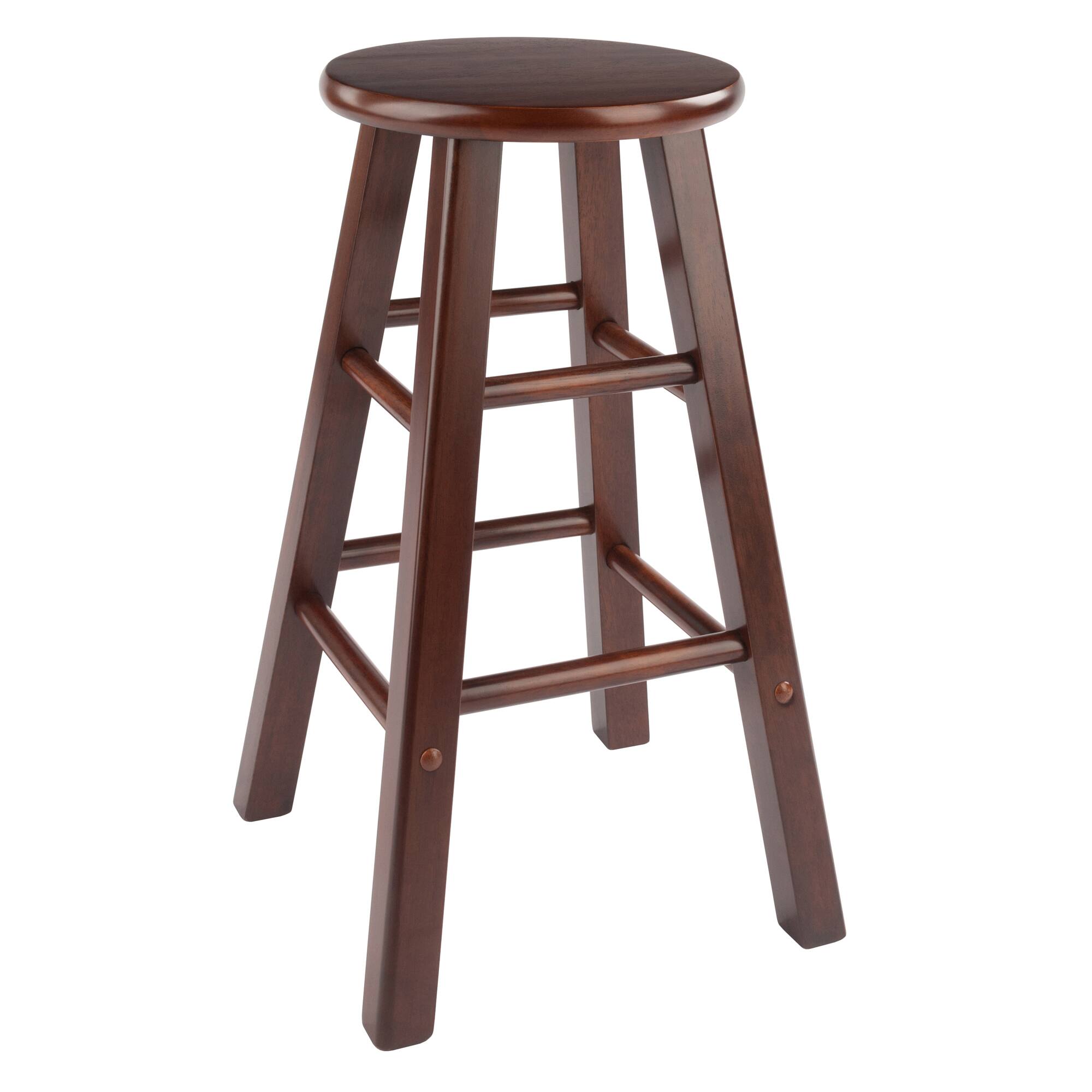 Alt View 4. Winsome Wood - Element 2-Pc Counter Stool Set - Walnut.