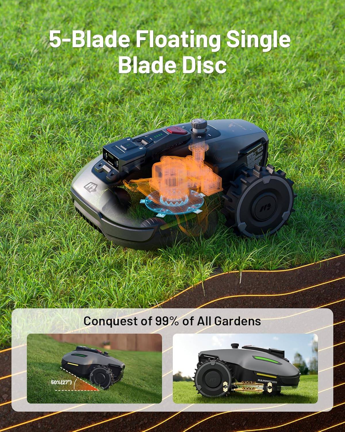 5-Blade Floating Single Blade Disc

Conquest of 99% of All Gardens

50%(27)