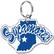 Front. WinCraft - Indiana State Sycamores Premium Team Acrylic Key Ring - Multicolor.