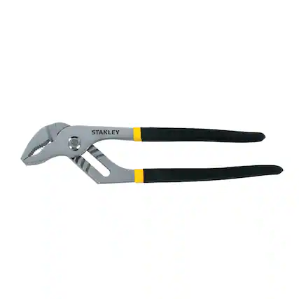Front. Stanley - Stanley 10 in. Steel Tongue and Groove Pliers.
