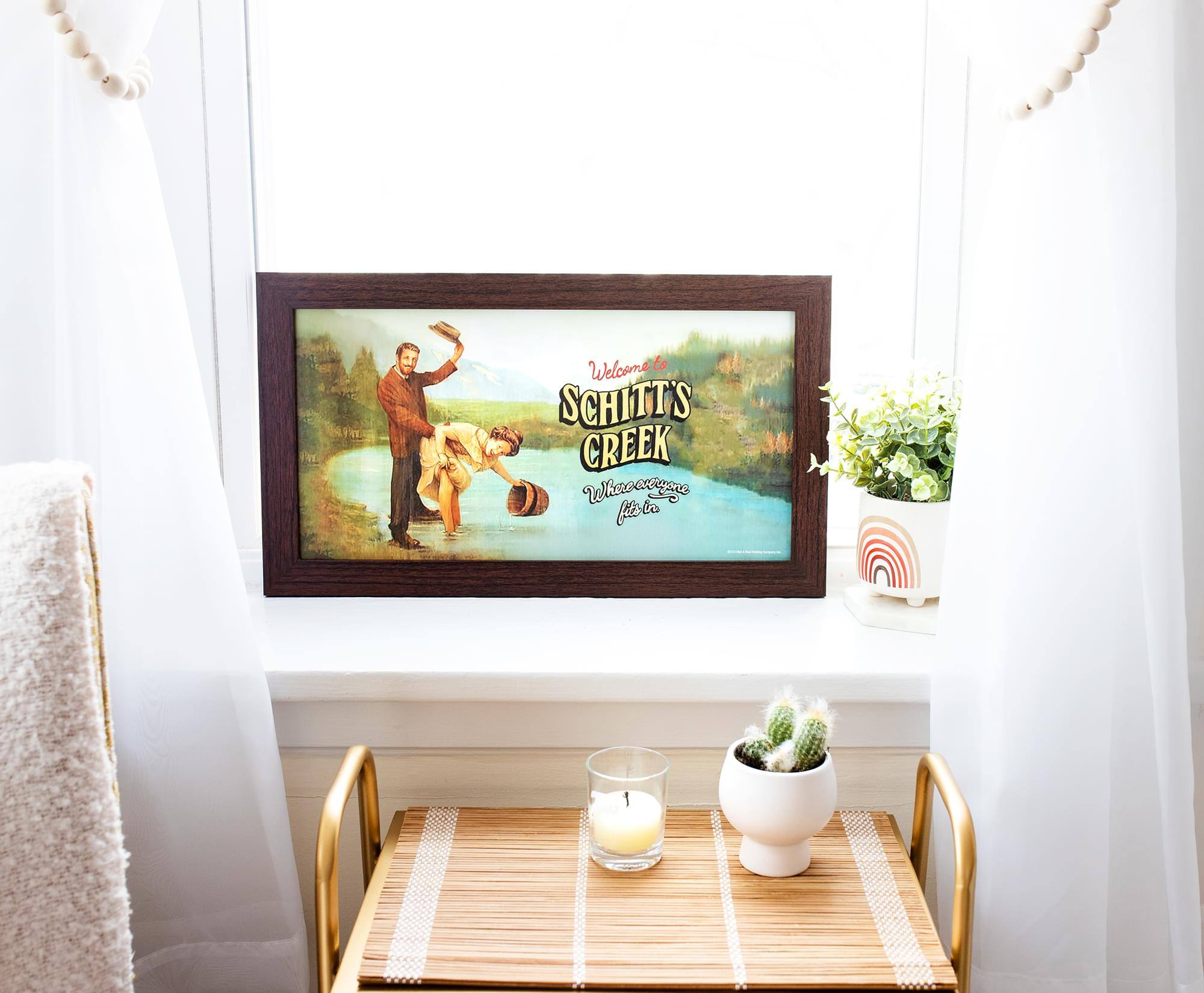 Welcome to SCHITT'S CREEK  
Where everyone is  
fishing