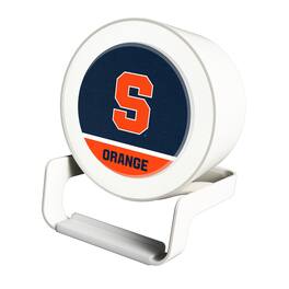 Keyscaper - Syracuse Orange Night Light Wireless Charger And Bluetooth Speaker - Multicolor