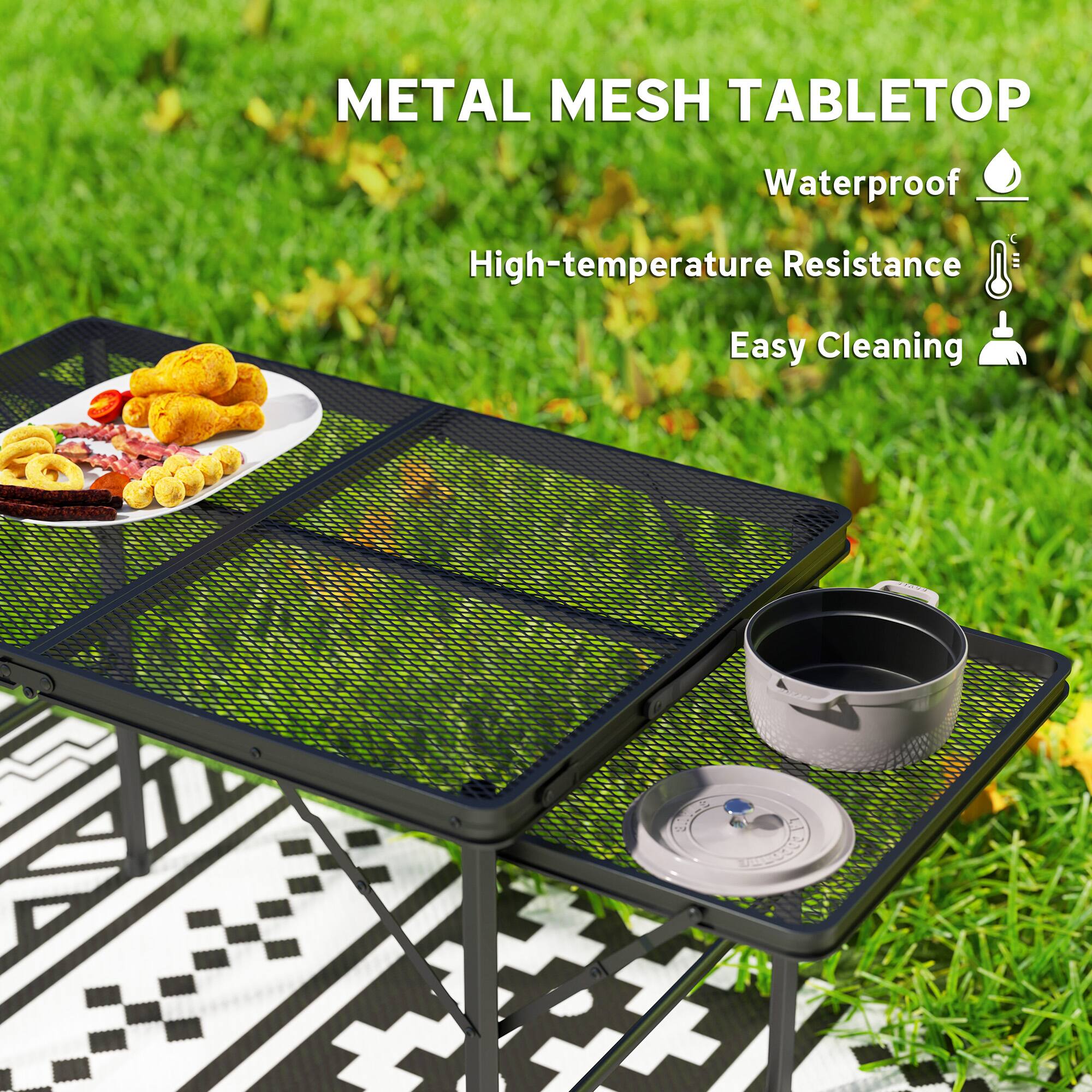 METAL MESH TABLETOP
Waterproof
High-temperature Resistance
Easy Cleaning