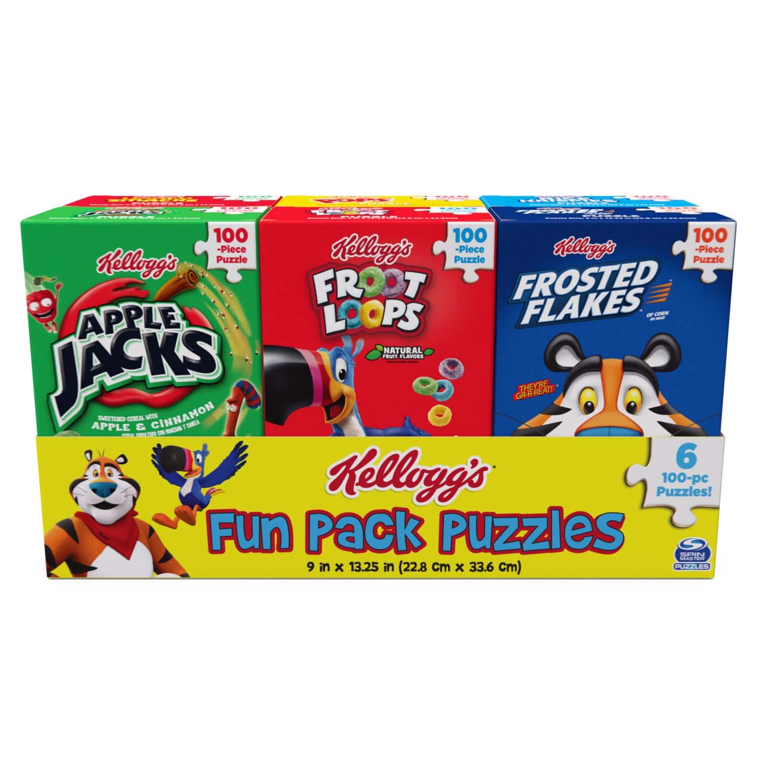 Spin Master - Kellogg's Cereal Fun Pack Puzzles Multicolored price history on PriceWatchPro