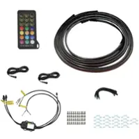 Race Sport - COLORTRAIL LoPro 76” Sidekick Running Board Switchback LED Strip Kit - Multi - Front_Zoom