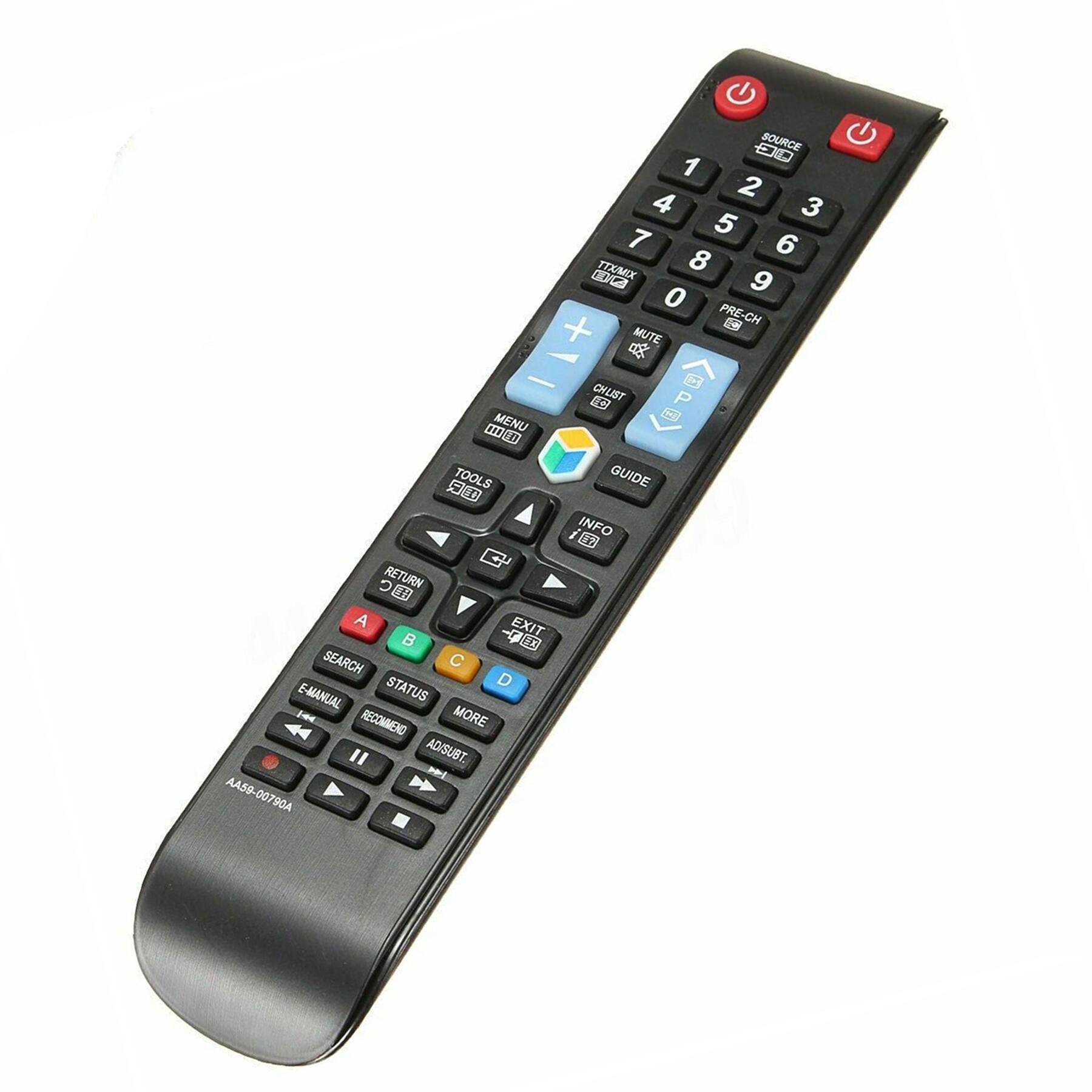 SOURCE E 1 2 4 3 5 7 6 TT/IX 8 00/ca 9 0 PRE-CH I + MUTE 4  T  CHLIST P 00D MENU TOOLS GUIDE  i INFO  RETURN  A EXIT  - SEARCH STATUS D E-MANUAL  RECOMMEND MORE " AD/SUBT P AASO 00790A