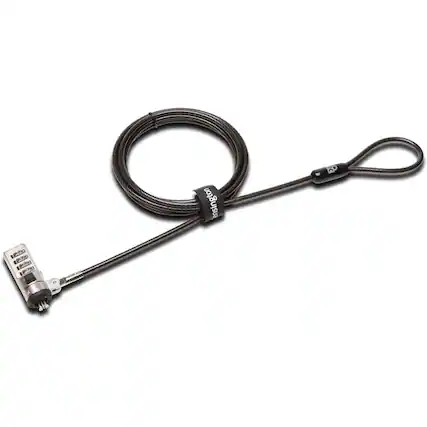 Front. Kensington - Kensington NanoSaver Serialized Combination Laptop Lock - for Notebook, Tablet.
