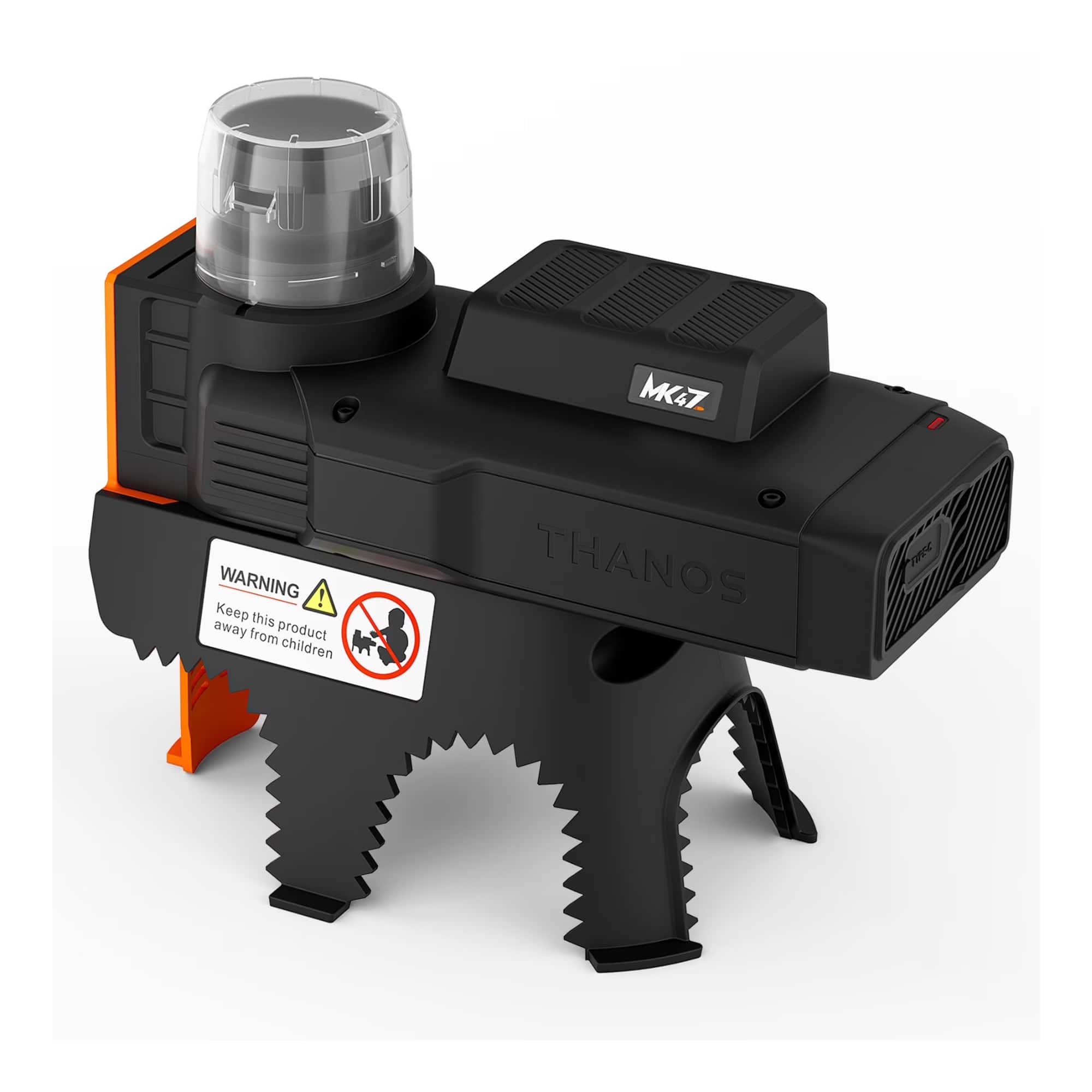 MK47 Reusable Battery-Powered Rat Mouse Trap, Quick Kill Automatic for Indoor Outdoor, Weather Resistant Rodent Control