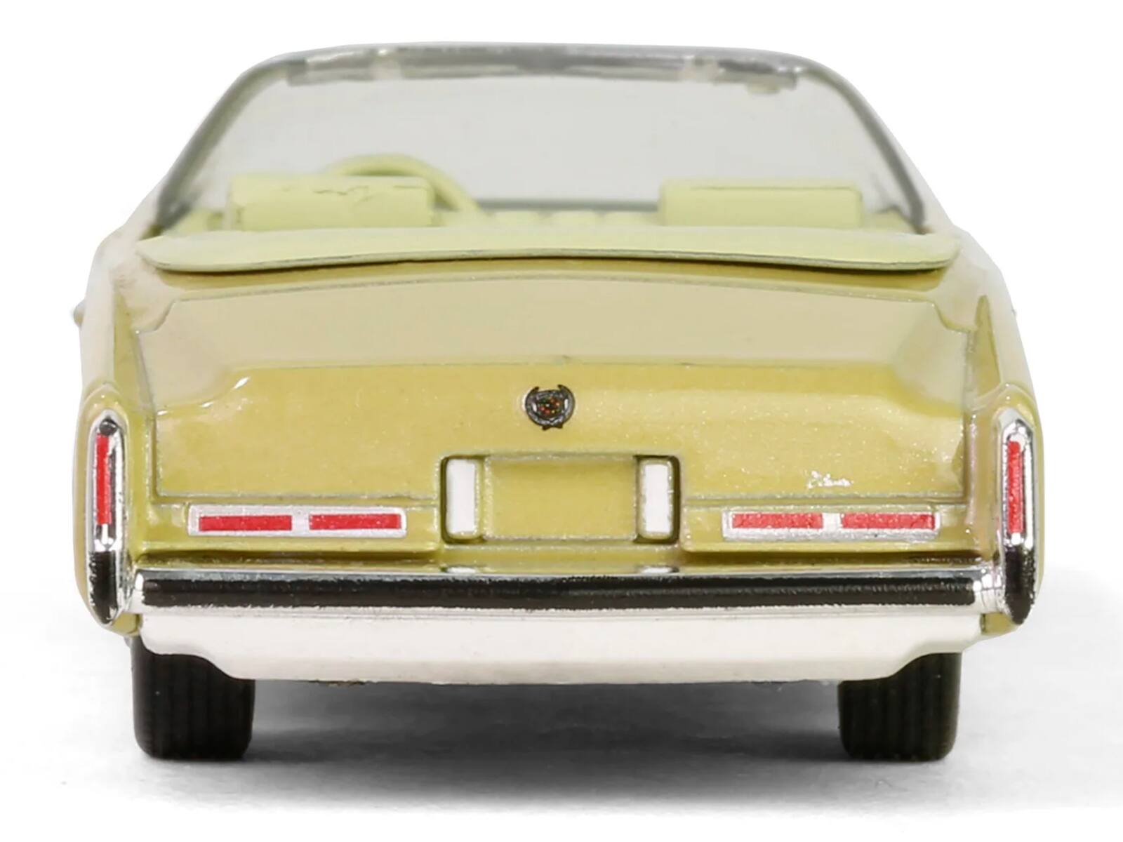 Alt View 2. Greenlight - 1975 Cadillac Eldorado Convertible Florentine Gold Firemist "Showroom Floor" Series 6 1/64 Model Car by Greenlight.