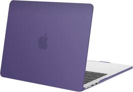 mosiso - Laptop Case for MacBook Air 13 inch Case M5 A3449 M4 A3240 M3 A3113 M2 A2681 2022-2026 - Imperial Purple