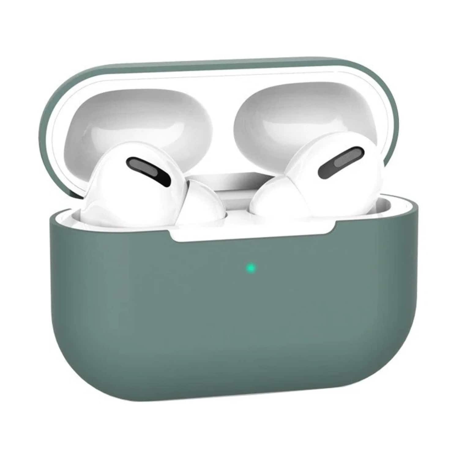 Home Collection - Premium Silicone Case Cover for Apple AirPods Pro - Pine Green