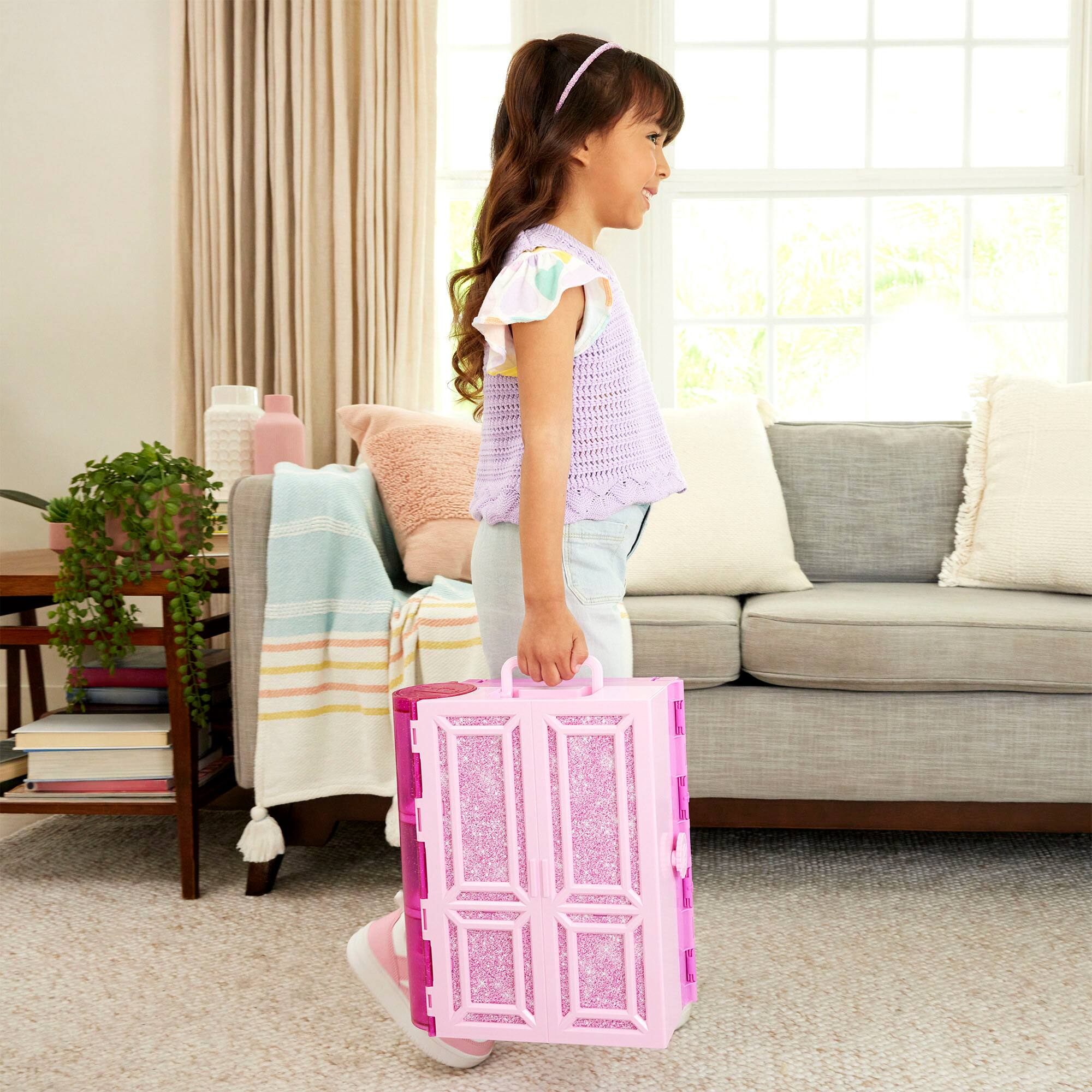 Alt View 17. Barbie - 3' Dream Closet with 1.5" Doll and Accessories.