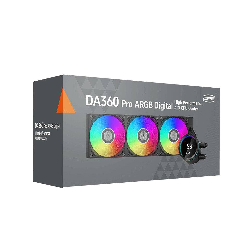 DA360 Pro ARGB Digital  
High Performance AIO CPU Cooler  

DA360 Pro ARGB Digital  
High Performance AIO CPU Cooler