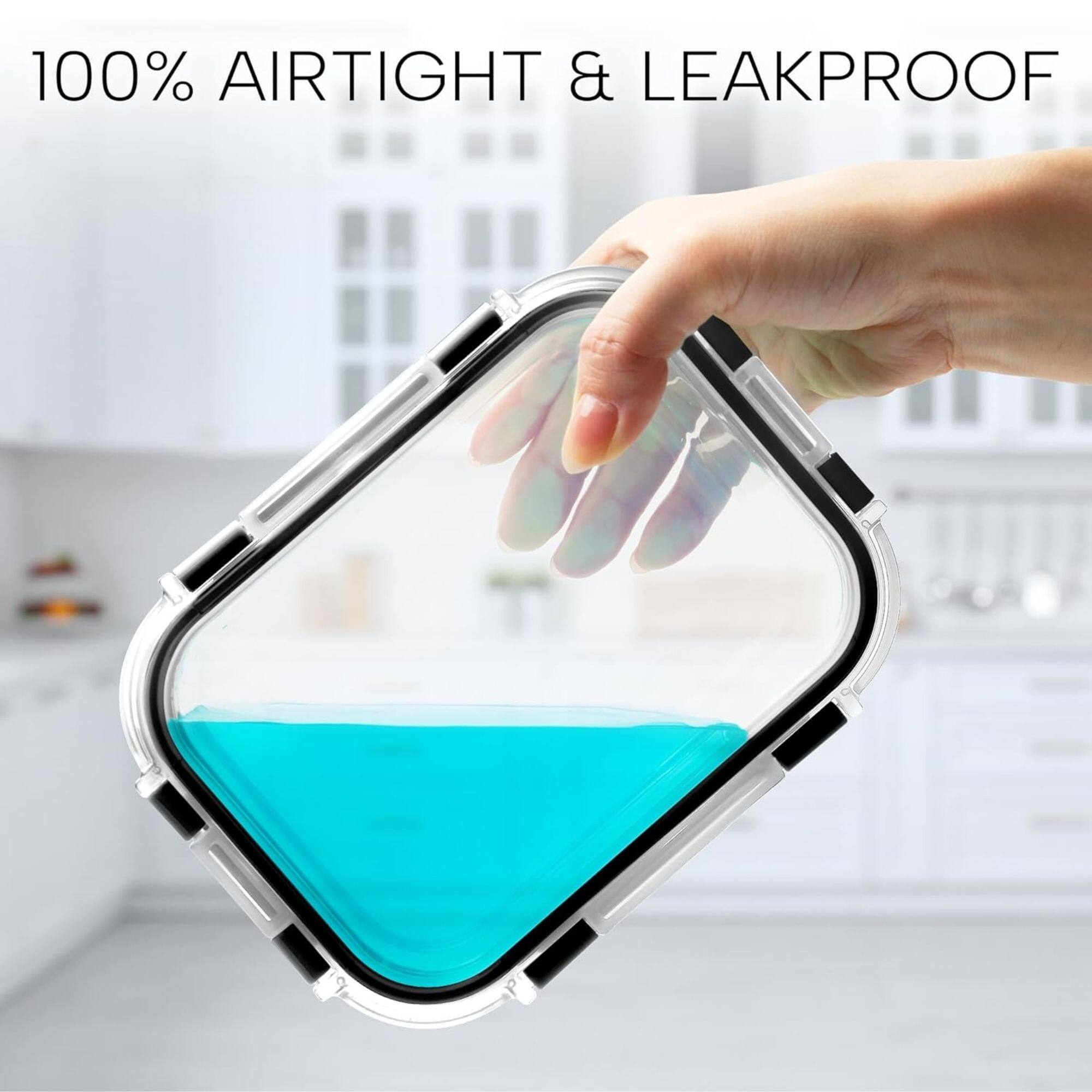 100% AIRTIGHT & LEAKPROOF