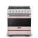 Front. Viking - 3-Series Electric Self-Clean Range - Blush.
