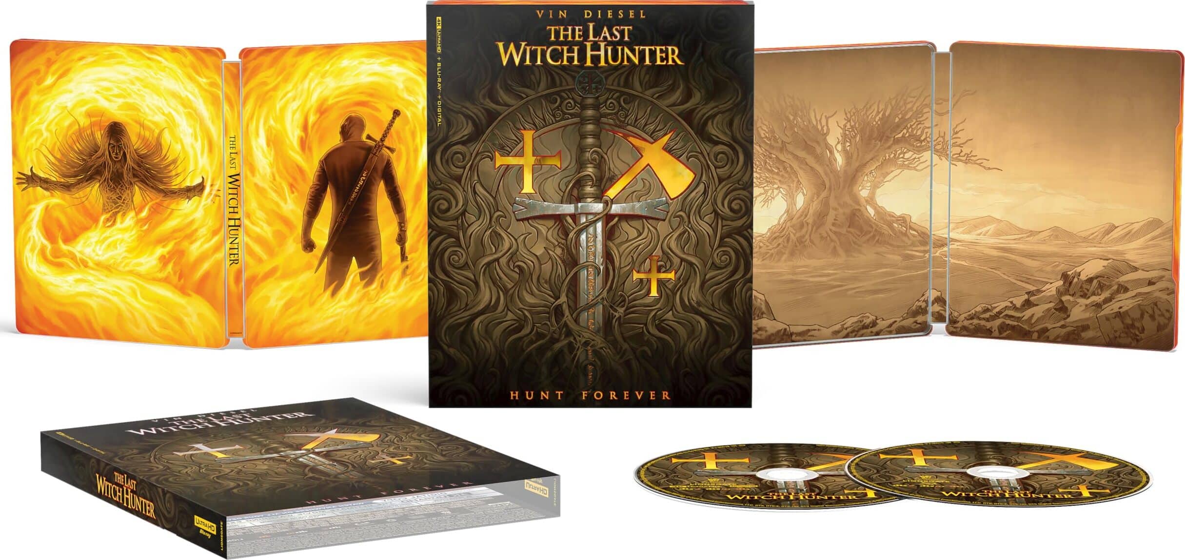 Steelbook The Last Witch Hunter (4K UHD) [4K Ultra HD Blu-ray]