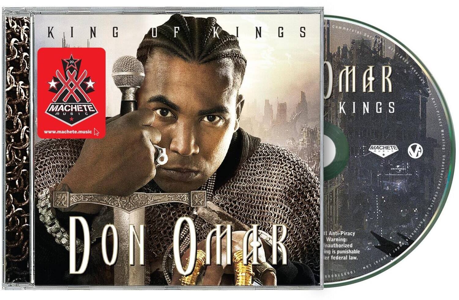 Don Omar - King of Kings (Machete 20th Anniversary)   - COMPACT DISCS [CD] price history on PriceWatchPro