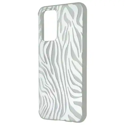 Front. Mybat Pro - MyBat Pro Mood Series Hard Case for Samsung Galaxy A23 5G - Zebra - Multicolor.
