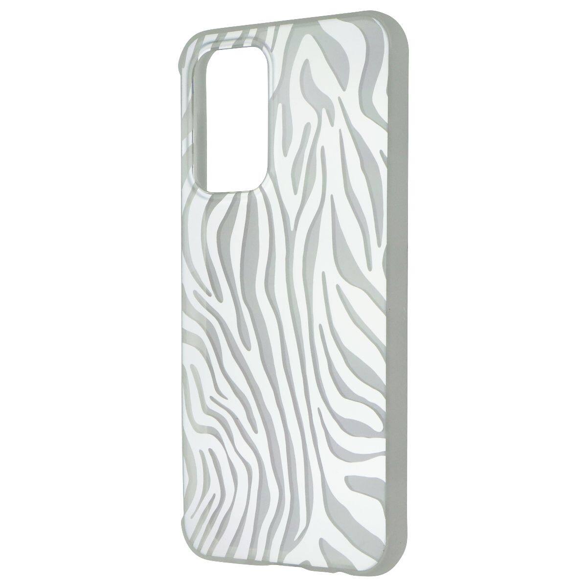 Front. Mybat Pro - MyBat Pro Mood Series Hard Case for Samsung Galaxy A23 5G - Zebra - Multicolor.
