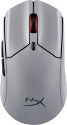 HyperX - Pulsefire Haste 2 Pro 4K Lightweight Wireless Optical Gaming Mouse with RGB Lighting - Wireless - Slate Grey - Front_Zoom