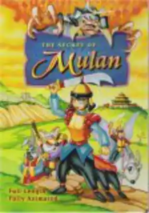 Front. Secret of Mulan - DVD.