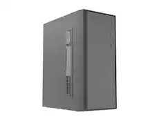 Front. DIYPC - DIYPC DIY-V3-ATX Black USB3.0 ATX Mid Tower Computer Case w/ 1 x 120mm Fan x Rear (Pre-Installed) - Black.
