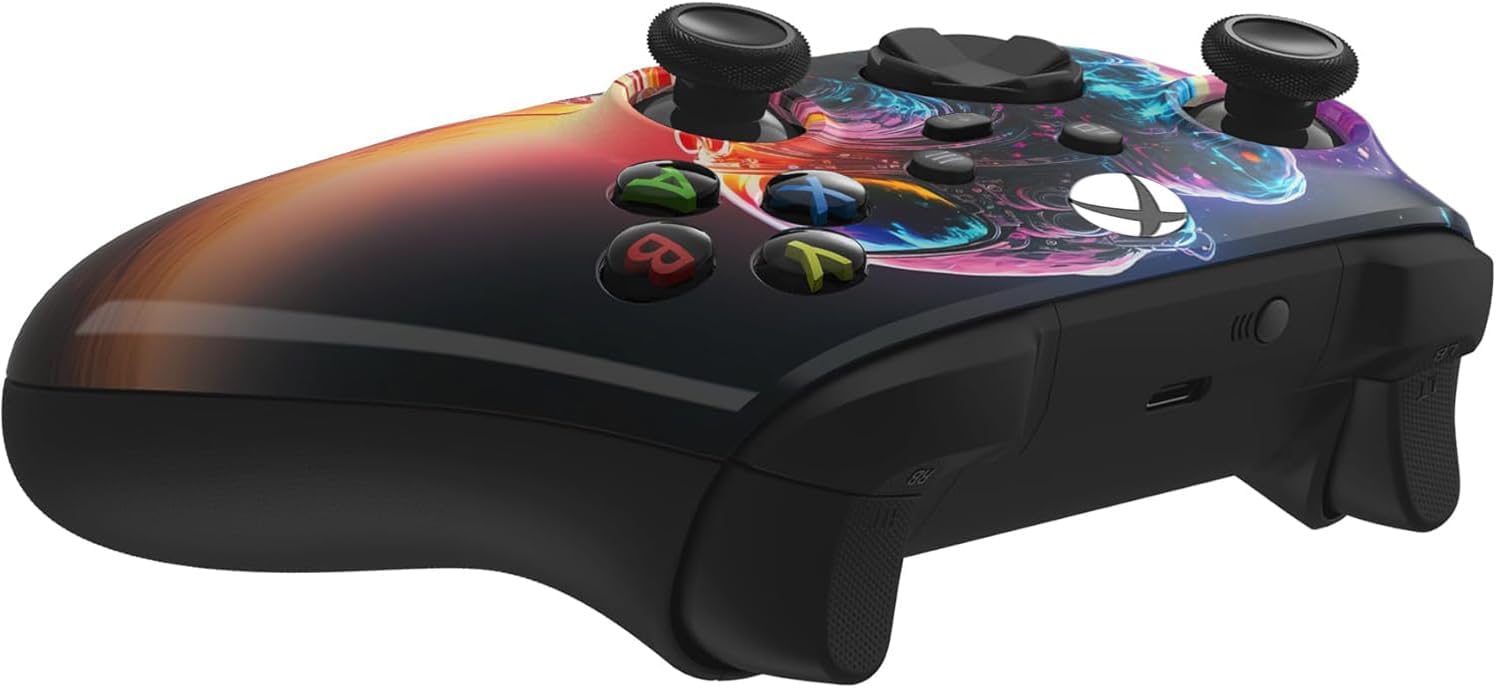 Back. Custom Controllerzz - Custom Wireless Controller for Xbox Series X|S, Xbox One, & PC - Astronaut.
