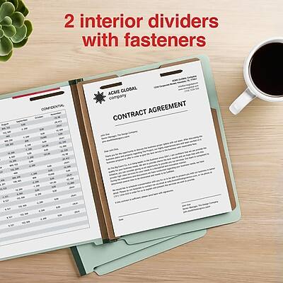 2 interior dividers with fasteners

CONFIDENTIAL
ACME GLOBAL company

CONTRACT AGREEMENT