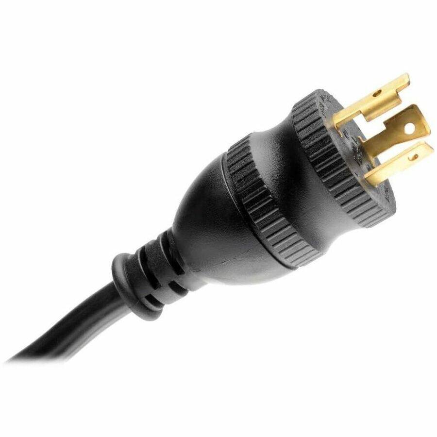 Alt View 4. Tripp Lite - Tripp Lite by Eaton PDU 1.9kW Single-Phase Switched PDU LX Interface 120V Outlets (8 5-15/20R) NEMA L5-20P/5-20P input - Black.
