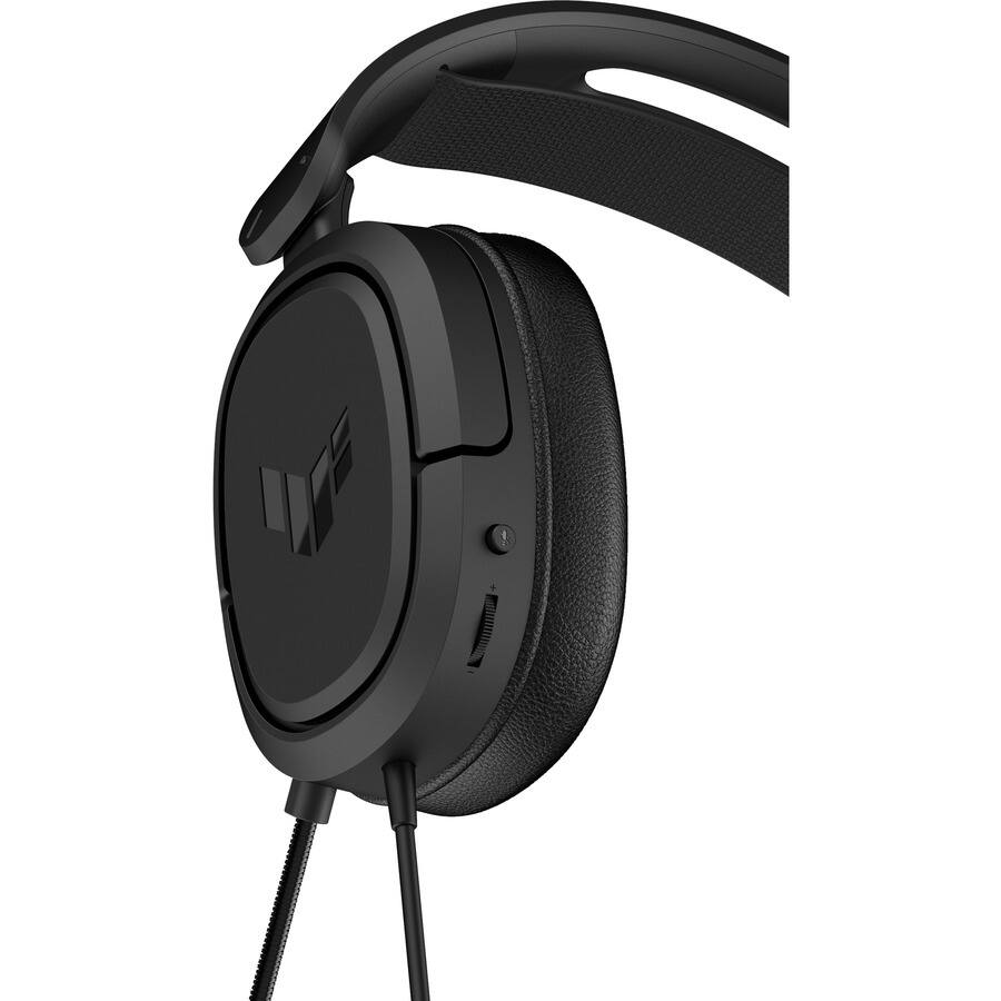 Alt View 2. ASUS - Asus TUF Gaming H1 Wireless - Stereo - Wireless - RF - 82 ft - 60 Ohm - 20 Hz to 20 kHz - On-ear, Over-the-head - Black.