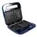 Alt View 1. Uncanny Brands - Mandalorian Waffle Maker - Blue.
