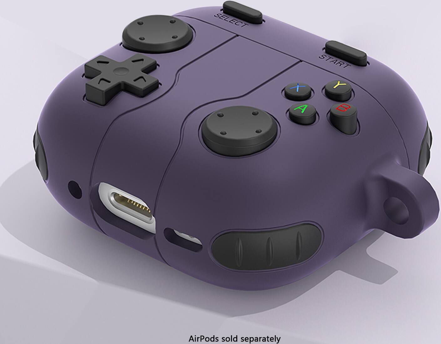 AirPods sold separately.