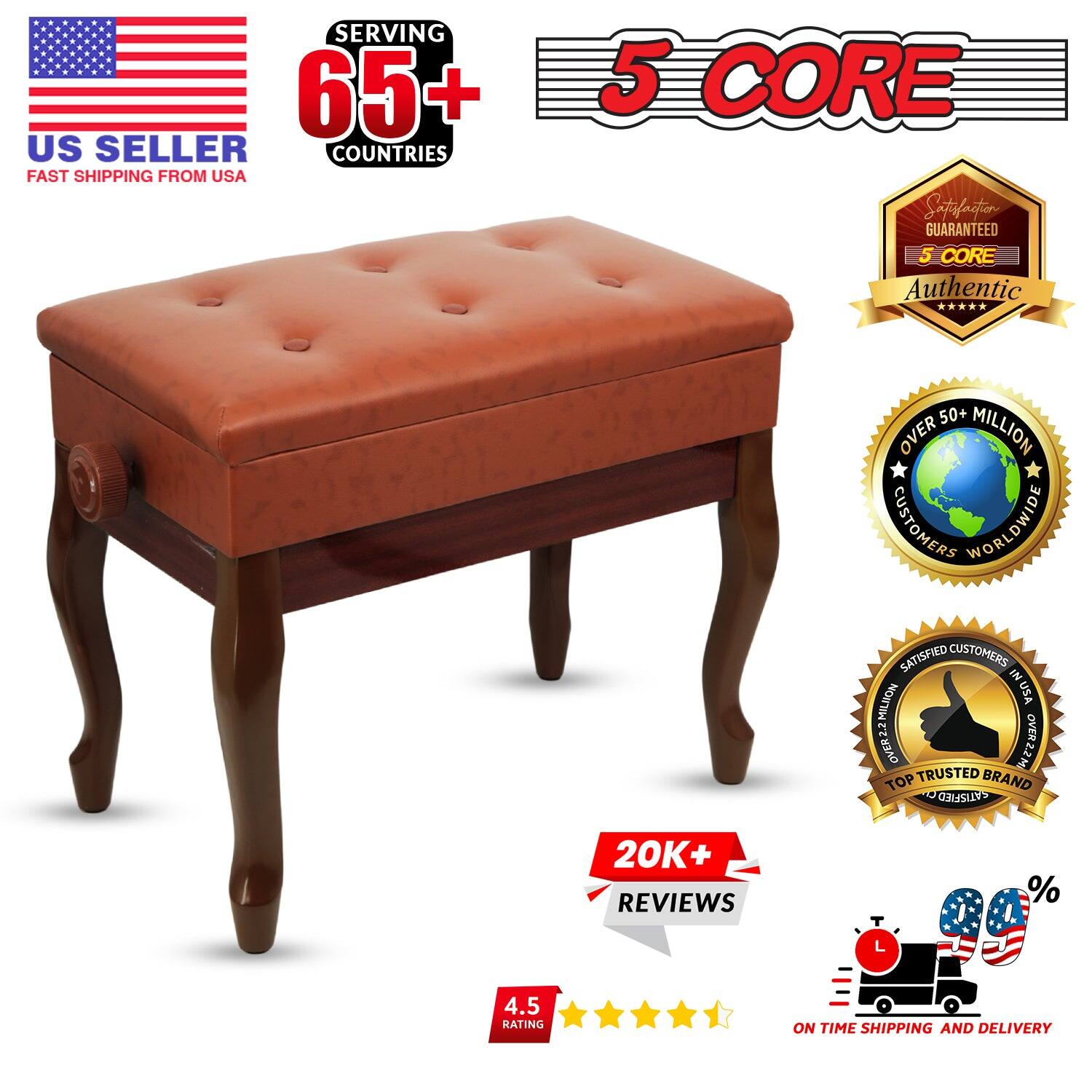 SERVING 65+ COUNTRIES, US SELLER, FAST SHIPPING FROM USA, 5 CORE, Satisfaction GUARANTEED, 5 CORE, Authentic, OVER 50+ MILLION CUSTOMERS WORLDWIDE, SATISFIED CUSTOMERS IN USA, OVER 2.21 MILLION, TOP TRUSTED BRAND, ATISFIED, 20K+ REVIEWS, 4.5 RATING, ON TIME SHIPPING AND DELIVERY