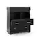 Alt View 11. Storkcraft - Brookside 2 Drawer Changing Chest - Black.
