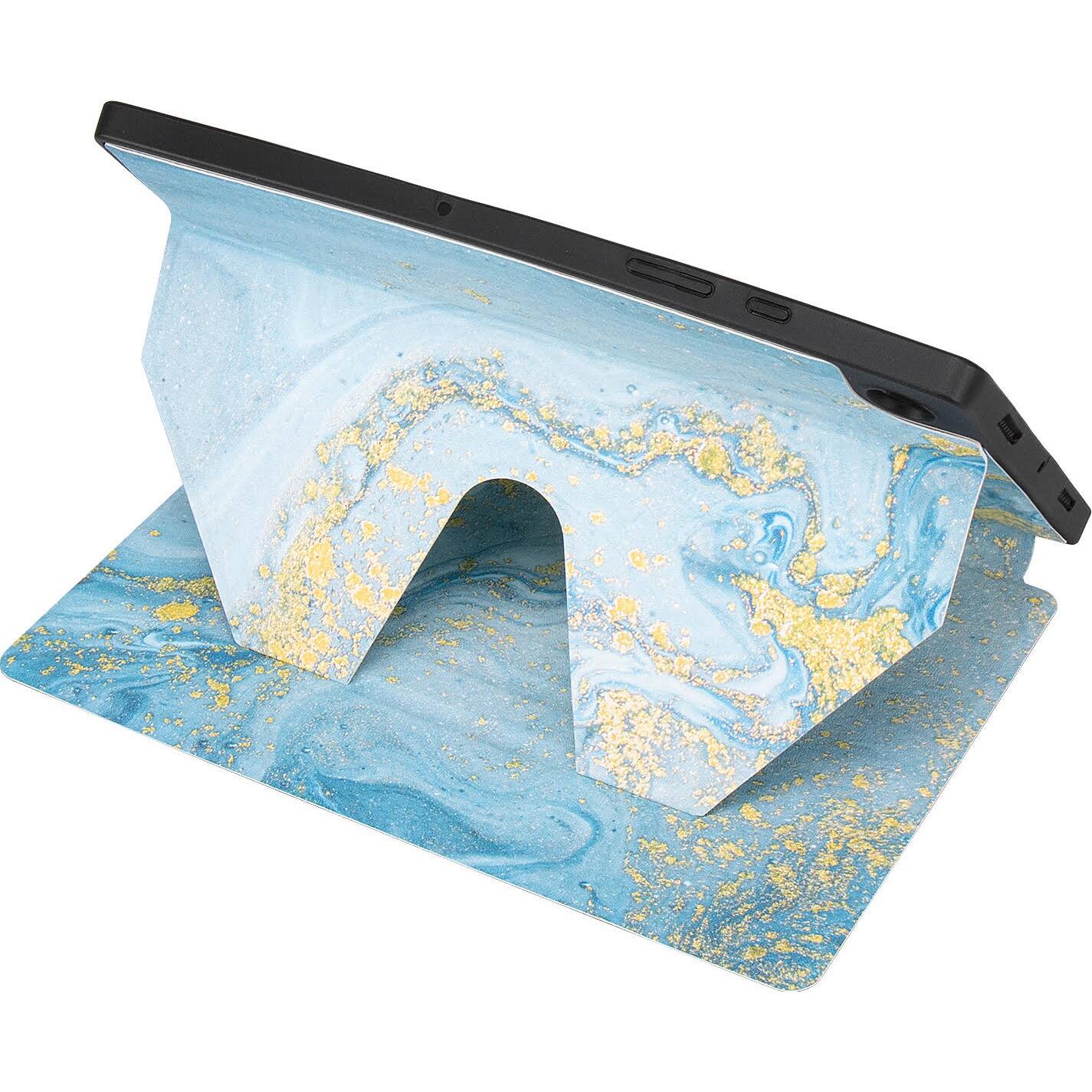 Alt View 13. SaharaCase - Multi-Angle Folio Case for Samsung Galaxy Tab A8 - Blue Marble.