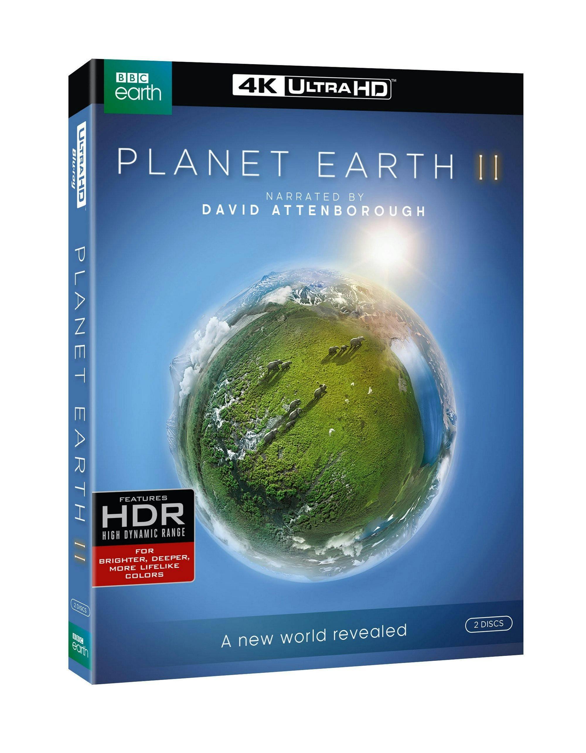 Angle. Planet Earth II   - 4K Blu-Ray.