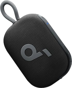 Front. Soundcore - by Anker Select 4 Go IP67 Waterproof-Dustproof Floatable Ultra-Portable Bluetooth Speaker with 20H Playtime - Black.