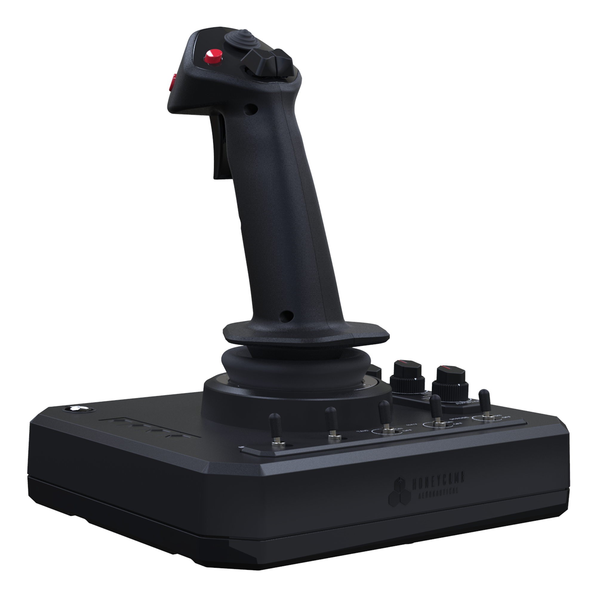 Alt View 2. Honeycomb Aeronautical - FOXTROT AVIATION STICK FOR MAC/WINDOWS - Black.