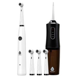 Pursonic - Mario Lopez USB Rechargeable Electric Toothbrush & USB Water Flosser - Multicolor