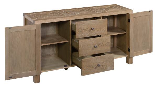 Alt View 1. Elle Decor - Elle Decor Marais Sideboard, Natural - Natural.