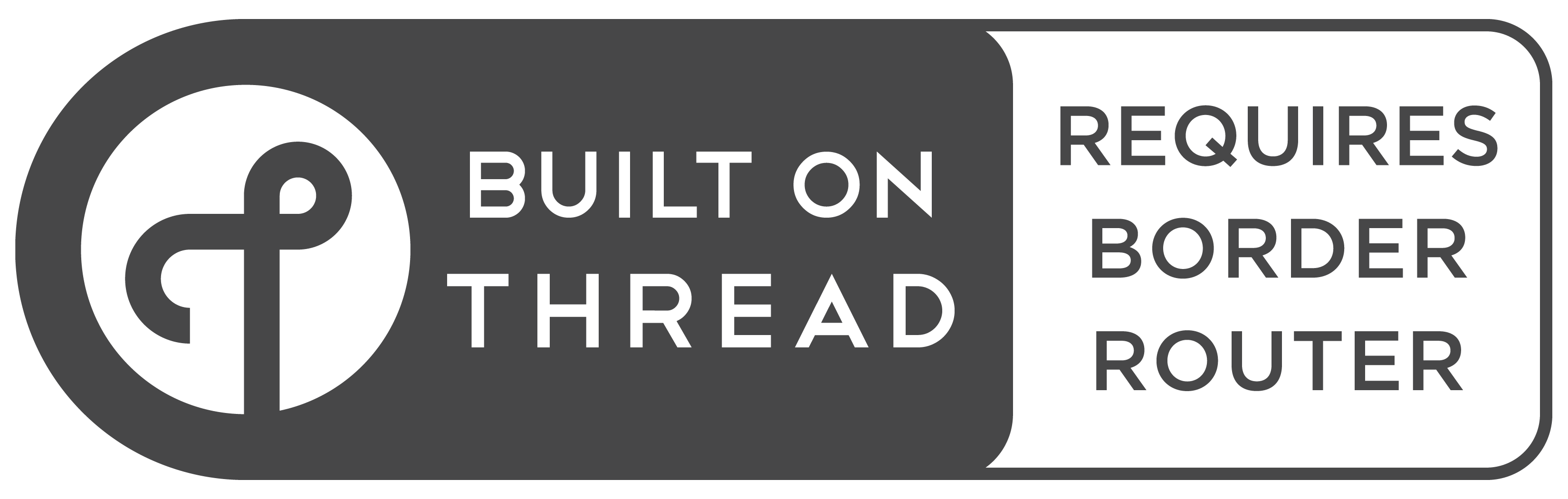 BUILT ON THREAD  
REQUIRES BORDER ROUTER