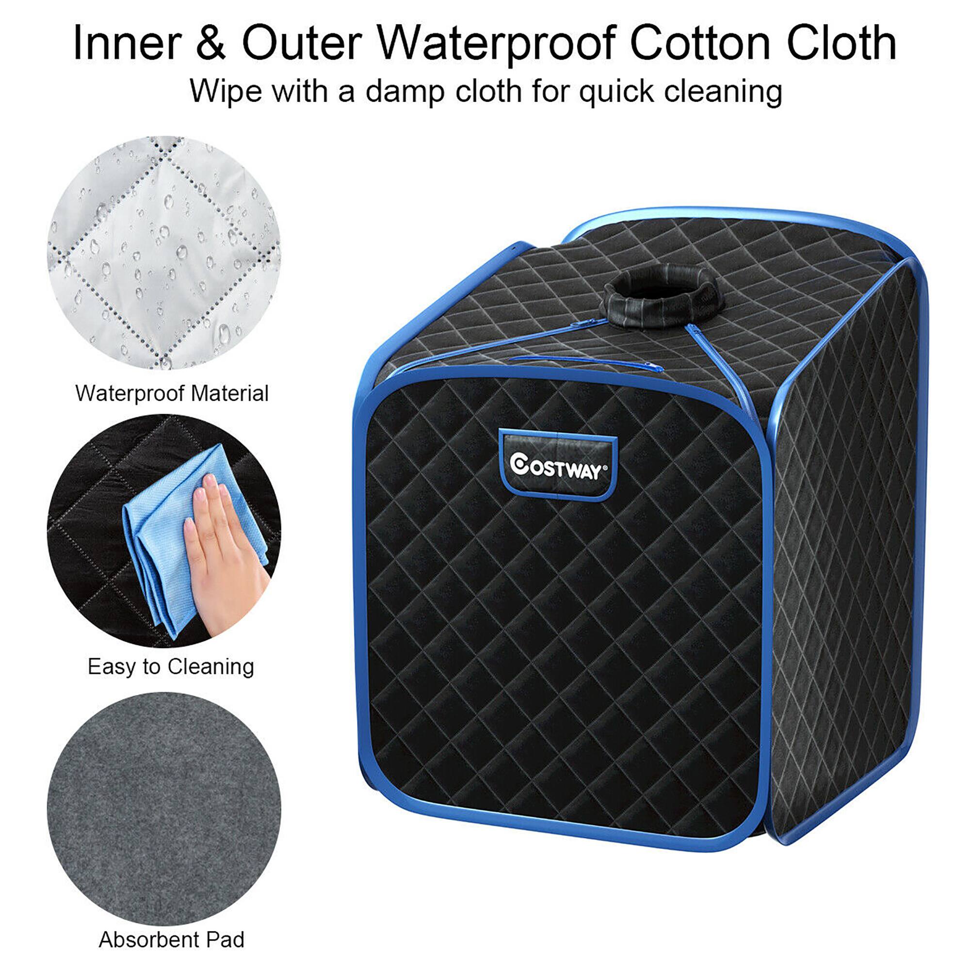 Inner & Outer Waterproof Cotton Cloth Wipe with a damp cloth for quick cleaning Waterproof Material COSTWAY Easy to Cleaning Absorbent Pad