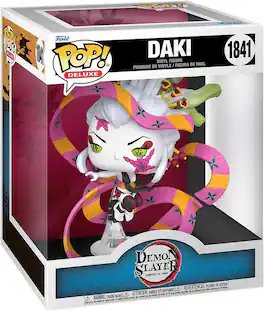 Funko - POP! Deluxe: Demon Slayer - Daki, Demon Form - Collectibles - Multicolor