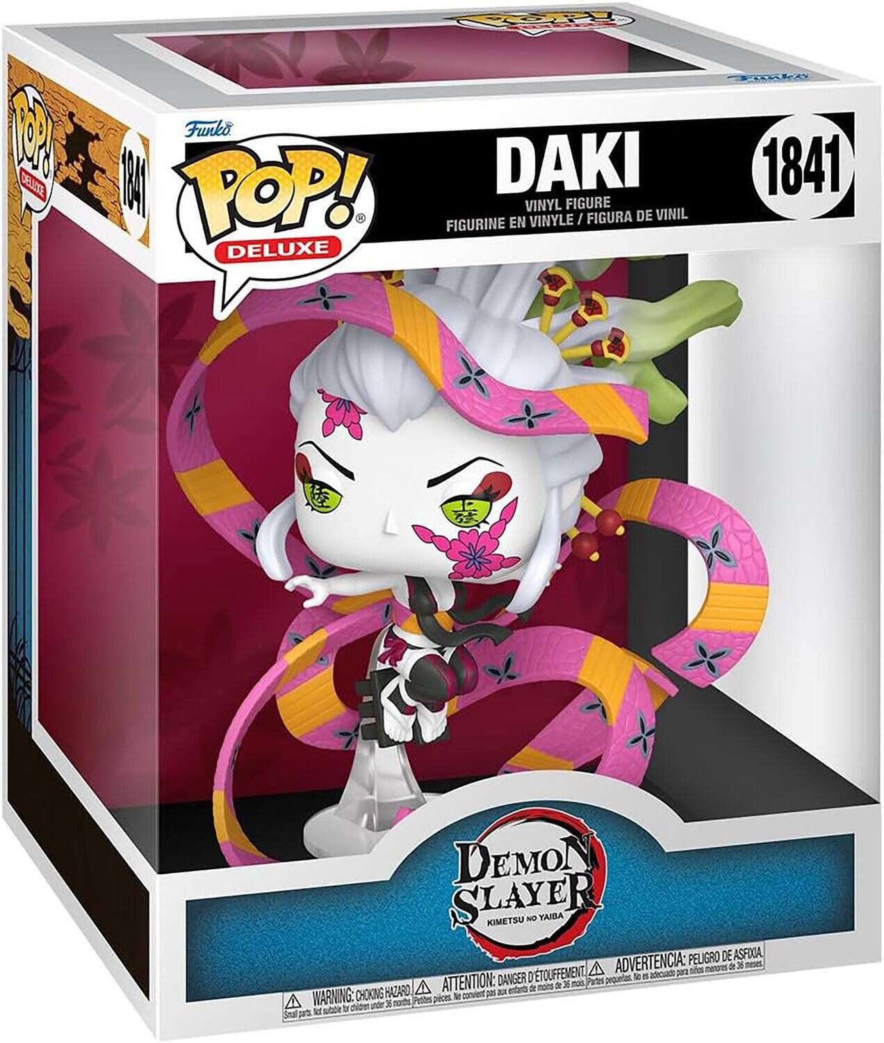 Funko - POP! Deluxe: Demon Slayer - Daki, Demon Form - Collectibles - Multicolor