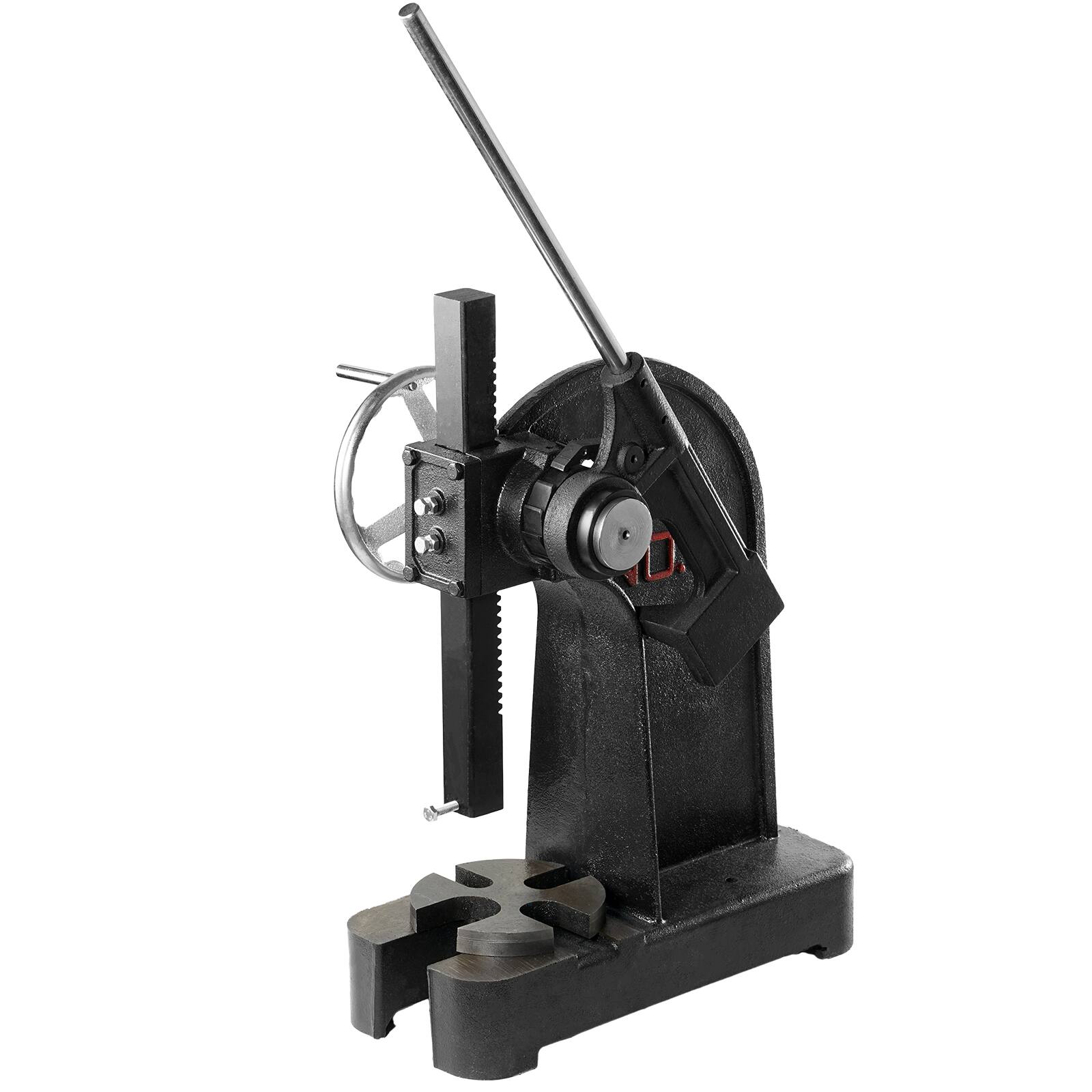 VEVOR Arbor Press, 3 Ton Ratchet Type Arbor Press, Ratchet Leverage ...