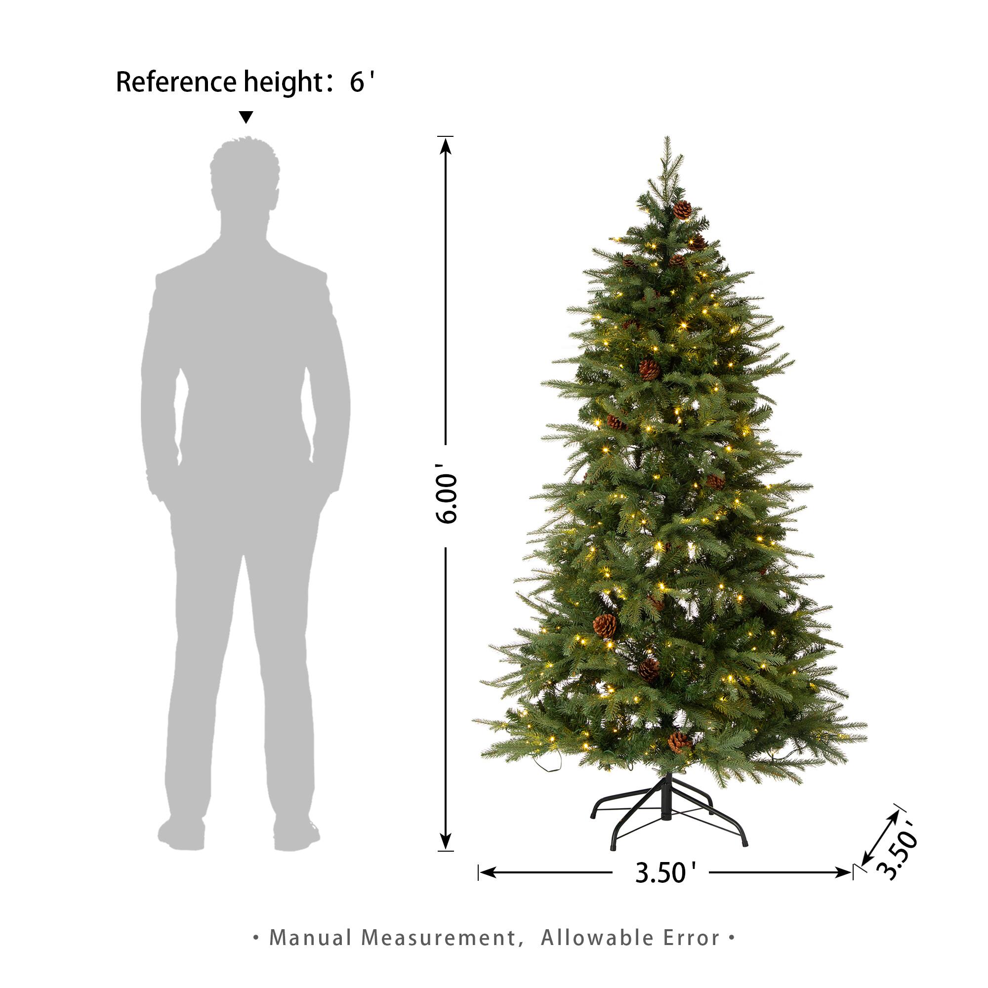 Reference height: 6'

6.00'

3.50' Manual Measurement, Allowable Error